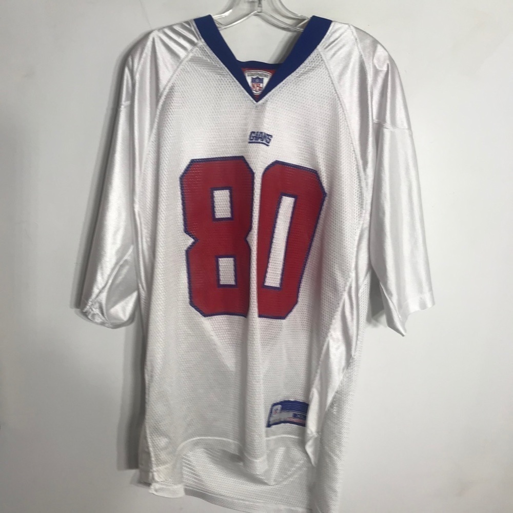 Reebok NFL Giants Shockey #80 replica sports jersey XL athletic gear